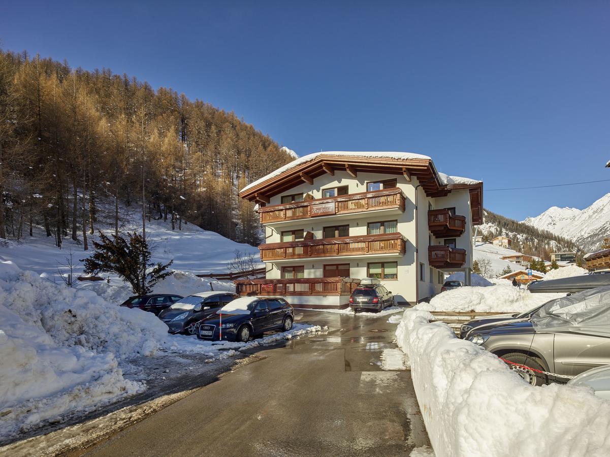 Appartement Gaestehaus Bergkristall Sölden Extérieur photo